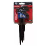 Jgo llave hexagonal cabeza esferica en MM (BIASSONI)