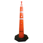 Cono Vencedor c/2 reflectivo 120cm (CONOFLEX)