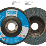 Flap STANDARD 27A Convexo Fibra de Vidrio (Oxido de zirconio) 180 ZA-80
