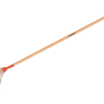 Escoba metálica Fija Dientes Chatos mango 120cm (Tramontina)