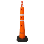 Cono Vencedor LIGHT c/2 reflectivo 120cm (CONOFLEX)