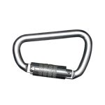 Mosqueton carabinero TIPO 21mm Triple traba en aluminio (Eslingar)