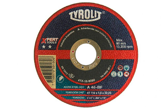 Disco de corte XPERT TOOLS 114X 1,6X 22,2-A46-BF