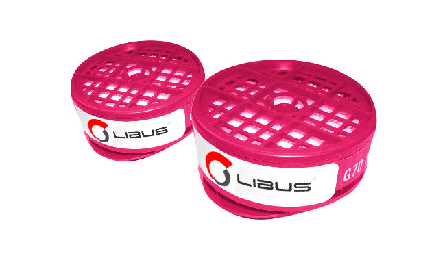 901796.jpg Kit Cartuchos G70 P100 p/resp L-9000 (Libus) - Image 1