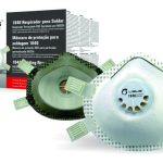 Mascarilla R95 p/soldadura c/valvula  - 1840 X 5 unid (Libus)