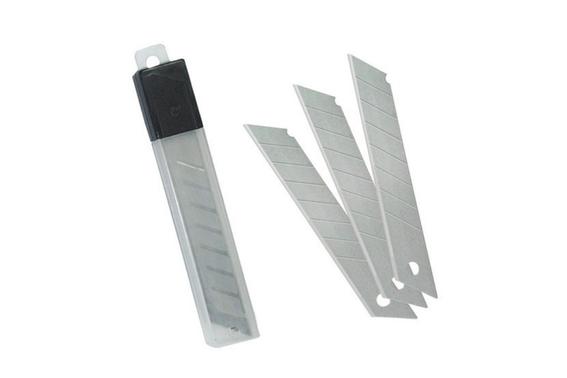 Repuesto hojas de corte p/cutter multiuso de 18mm (992798) (BIASSONI)