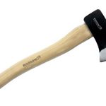 Hacha Camping 900 grs. Mango de Madera (BIASSONI)