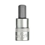Bocallave - 1/2" c/BIT - Pta corta Hexagonal H19 (Biassoni)