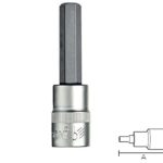 Bocallave - 1/2" c/BIT - Pta Larga Hexagonal H12 (Biassoni)