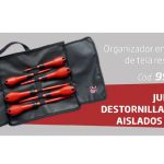 Jgo Destornillador AISLADOS 1000 V - 6 unid (BIASSONI) NUEVO