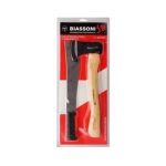 Set de Machete pescador y hacha camping cabo madera (BIASSONI)