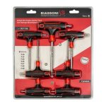 Set mangos T bicomponentes Pta Torx con mango 7 piezas (BIASSONI) (1 Juego)