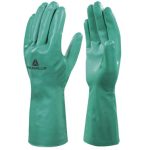 GUANTE NITRILO VERDE 33CM 8 (DELTA PLUS) *