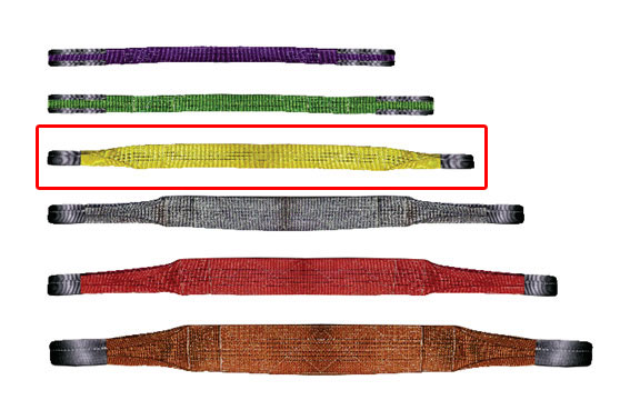 Eslinga STD O-O 3Tx75mmx6000 Amarillo (Eslingar)