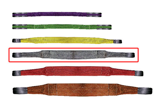 Eslinga STD O-O 4Tx100mmx7000 Gris (Eslingar)