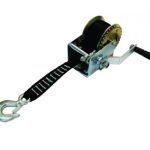 Malacate para 250KG - terminal Gancho OJO-largo 6Mts ancho 40 mm c/traba seg (Eslingar)