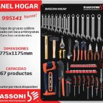 Panel Hogar 66 piezas (BIASSONI)