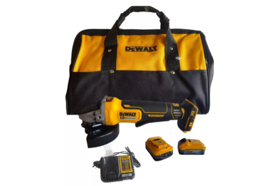 Amoladora Angular + 2 Baterias + Cargador (DeWALT)