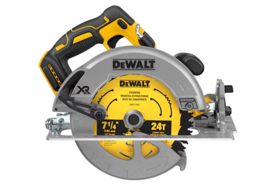 Sierra Circular Inalambrica de 7 1/4" (No incluye cargador ni bateria) (DeWALT)