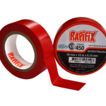 CINTA AISLADORA PVC ROJA 19 x 20 MTS (RAPIFIX)