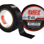 CINTA AISLADORA PVC NEGRA 19 x 20 MTS (RAPIFIX)