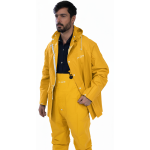 Traje jardinero PVC Amarillo para lluvia | Talle XL