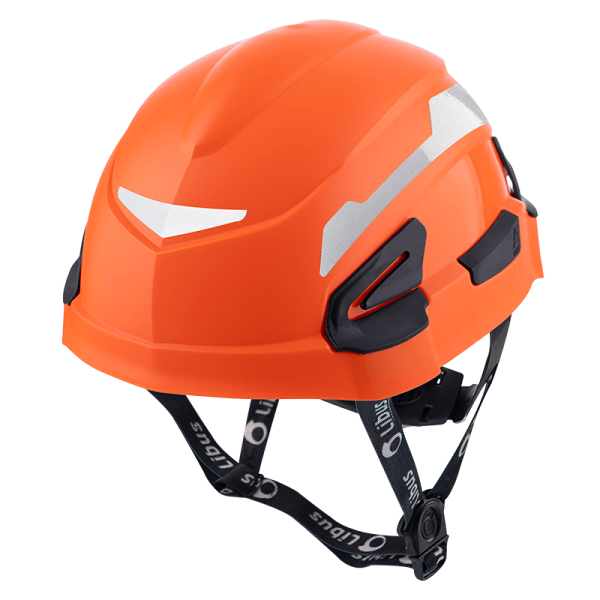 Casco ANDES S/V Naranja TEXTIL Cremallera (Libus)