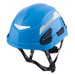 Casco ANDES S/V Celeste TEXTIL Cremallera (Libus)