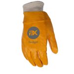 Guante Nitrilo Liviano Amarillo Puño Tejido | T9 (Bilvex)