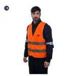 Chaleco VIAL Fluo NARANJA con reflectivo (BILVEX)