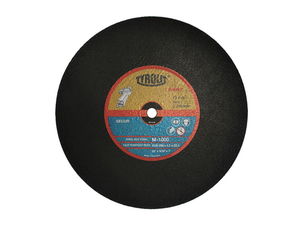 TR-10-33 DISCO DE CORTE SECUR EXTRA 508 x 4,5 x 25,4- M-2000 - Imagen 1